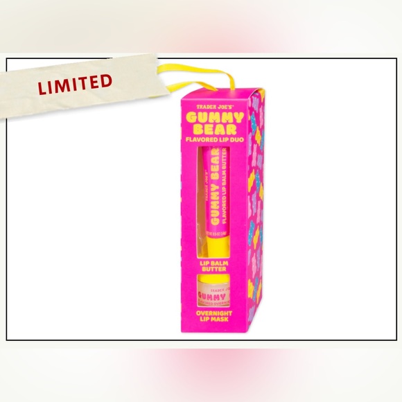 Trader Joes Other - Trader Joe’s Gummy Bear Flavored Lip Duo Limited Edition NEW